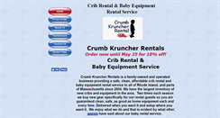 Desktop Screenshot of crumbkrunchers.com