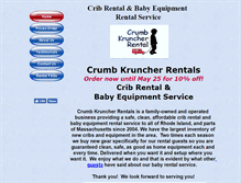 Tablet Screenshot of crumbkrunchers.com